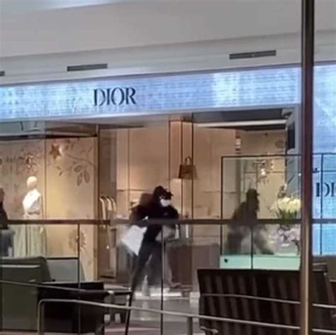 dior store short hills robbery|Dior mall masked men.